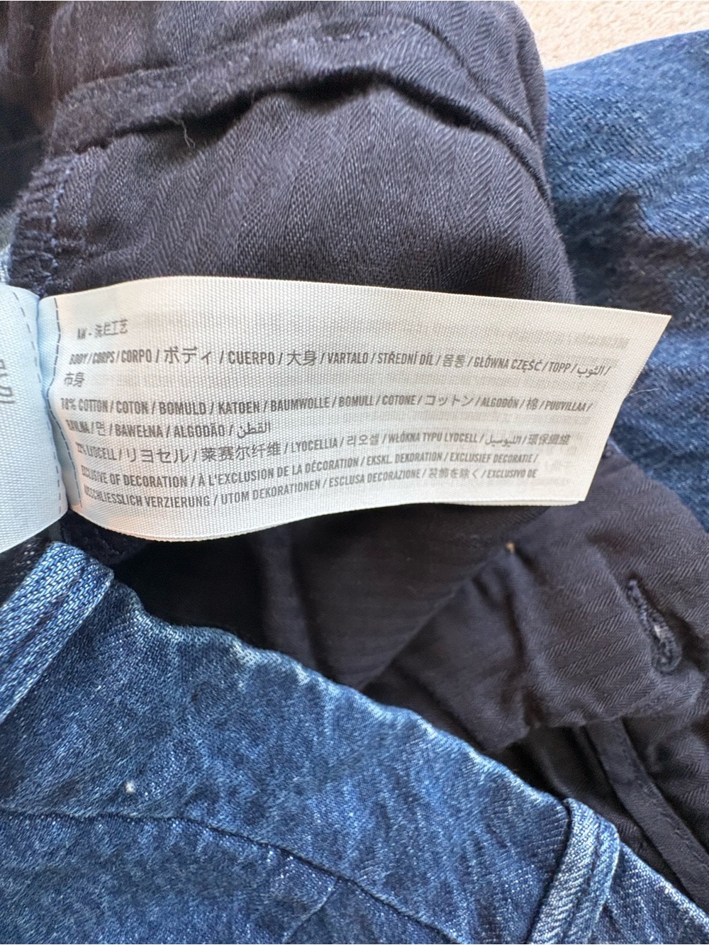 SOLD Abercrombie & Fitch Dark Wash Wide Leg Pleated Jeans Size 28/6 - Picture 7 of 10
